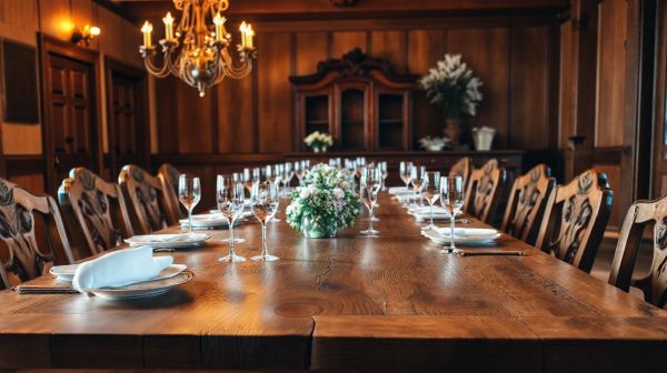 5 styles de tables en bois pour maximiser votre salle à manger