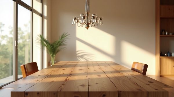 Optimisez votre espace avec une table salle à manger en bois